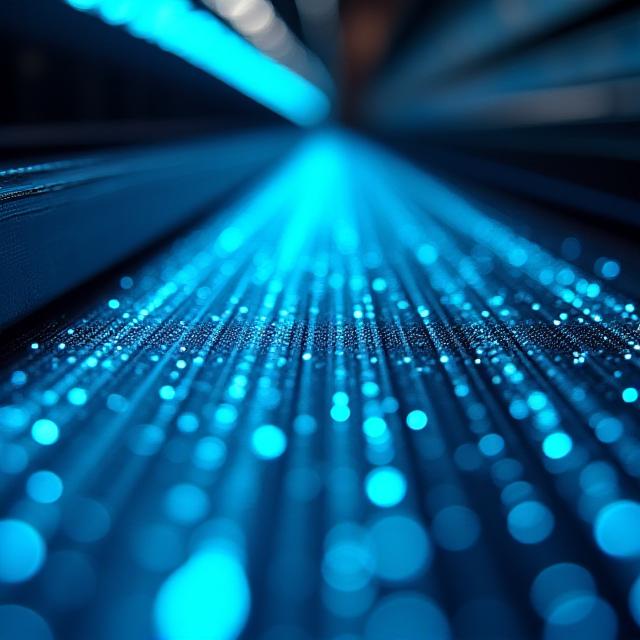 高度なセキュリティとデジタル暗号化を象徴するビジュアル